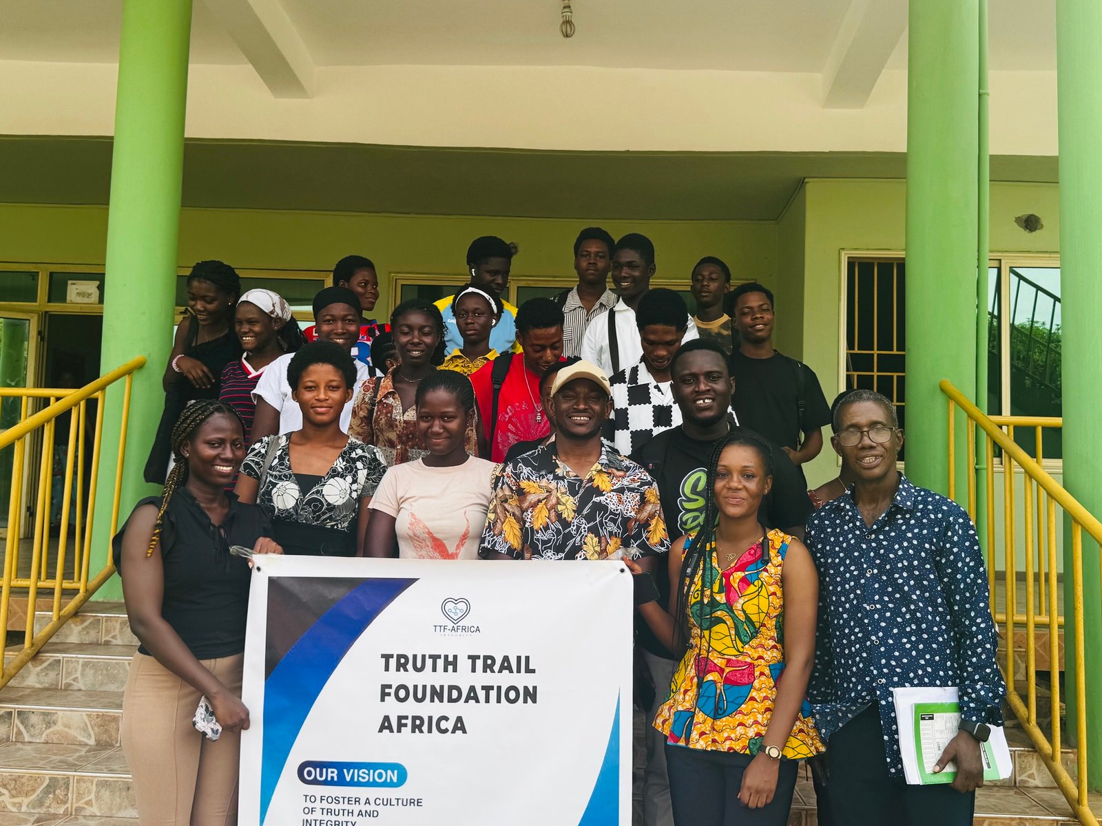 TTF Africa visit to Cape Coast Senior High School