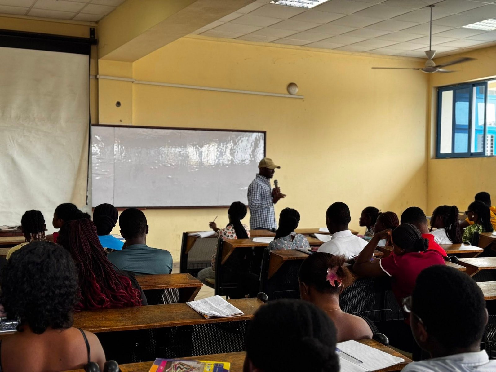 Student leaders engaging